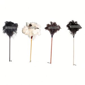 <span class=keywords><strong>Plumeau</strong></span> d'autruche naturel de poche réutilisable <span class=keywords><strong>blanc</strong></span> écologique bon marché pour fournitures de nettoyage maison voiture bureau - Product Image 1