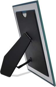 Cadre photo en cristal de verre 4*6 pouces, vente chaude, cadre photo blanc personnalisé pour bureau - Product Image 2