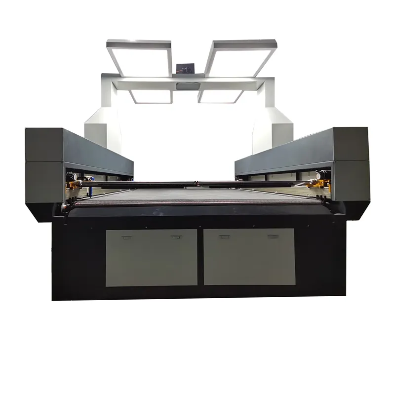 máquina de corte a laser de tecido máquina de corte têxtil para pano de sublimação