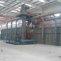 Nettoyeur de paroi intérieure de tuyaux par sablage, machine de nettoyage, machine de sablage par projection de billes approuvée pour tuyaux en acier internes