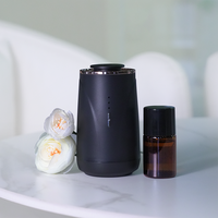Diffuseur d'arômes pour voiture CNUS X3ART Fonctionnement par capteur de vibration avec lumière d'ambiance Machine à huile essentielle sans eau