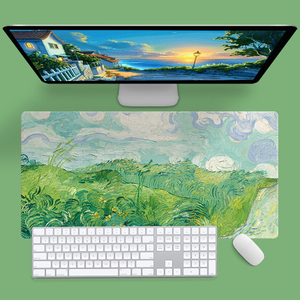 Oil painting wheat field <b>mouse</b> <b>pad</b> wrist rest table mat <b>mouse</b> <b>pad</b> <b>gaming</b> <b>mouse</b> - Product Image 6