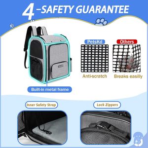 Free sample Cat <b>Dog</b> <b>Carriers</b> Soft-Sided, Pet Travel <b>Carrier</b> for Small Cats <b>Dogs</b> Under to15lbs, Soft-Solid Collapsible <b>Carrier</b> - Product Image 4