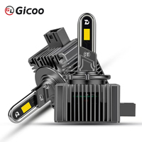 Bombilla LED para Faros Delanteros de Automóvil de 110 W y 12 V, Nueva, Sin Errores, Canbus HID Xenon, 20000 Lúmenes, 6000 K, Ajuste Universal
