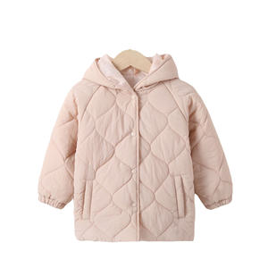 Doudoune <span class=keywords><strong>rose</strong></span> à capuche pour enfant en bas âge, <span class=keywords><strong>manteau</strong></span> chaud à la mode pour bébé fille, nouvelle collection hiver 2023 - Product Image 1
