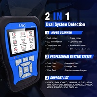 Para Jdiag M100, escáner profesional para motocicleta, sistema de herramienta de diagnóstico Universal para Moto, versión completa, Analizador de batería electrónico