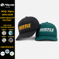 Casquette de baseball personnalisée de haute qualité à 5 panneaux, casquette snapback en polyester imperméable, chapeaux de sport pour hommes