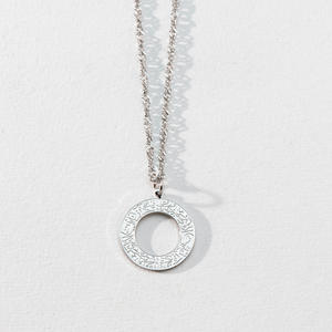 Collar con colgante de oro árabe para mujer, joyería religiosa musulmana, caligrafía islámica, oración, espíritu - Product Image 3