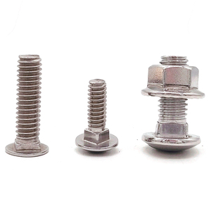 Stainless Steel square Hole extra Large Head <strong>Carriage</strong> <strong>Bolt</strong> Washer Zinc Plated <strong>Carriage</strong> <strong>Bolt</strong> - Product Image 4