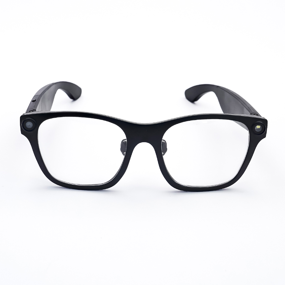 2025 S336 AI Smart Camera Glasses Wearable Headset 2000W Pixel Camera 1080P Video BT Call Al Chat WiFi Translation Smart Glasses