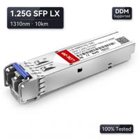Module émetteur-récepteur optique LINK-PP 1000BASE-LX SFP 1G LX 1310nm 10km longue distance SMF duplex LC monomode 1.25G