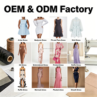Robe midi en dentelle tissée unie pour femme, de qualité professionnelle et sur mesure - Service OEM minimaliste haut de gamme provenant d'une usine de confection