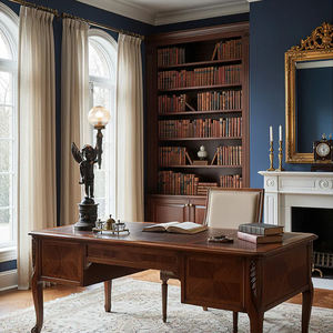 Lámpara de Mesa Estilo Francés Retro Vintage para Sala de Estar o Dormitorio, de Latón y Vidrio, Alta Calidad, Nuevo Diseño Único y Estable, Lámpara de Mesa <span class=keywords><strong>Auguste</strong></span> Moreau - Product Image 2