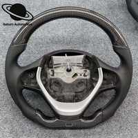 Volant en fibre de carbone à 3 branches personnalisé pour BMW Série 3 (châssis F) M3, compatible F06 F15 F20 F30 F36