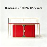 Vitrines de présentation de bijoux de luxe sur mesure pour les magasins de détail et autres présentoirs de mobilier commercial
