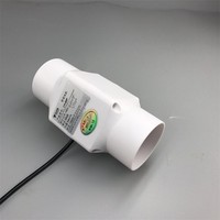 Ventilateur d'extraction de fumée de soudage électrique CC sans balais à double moteur haute pression pour usage industriel et robotique, type tuyau