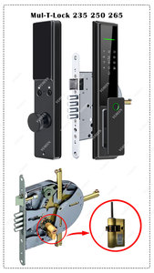 TTlock Ble App ล็อคประตูอัจฉริยะแบบดิจิทัล ปลดล็อคด้วยลายนิ้วมือ รหัสผ่าน โทรศัพท์ คีย์การ์ด NFC กันน้ำ สำหรับอิสราเอล - Product Image 3