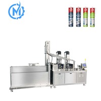 Machine de remplissage automatique horizontale pour graisse, silicone, mastic et colle anaérobie