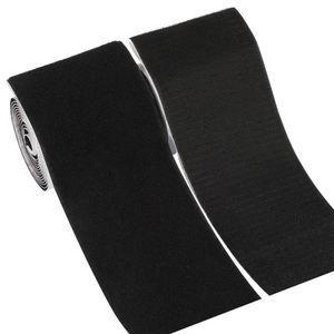Bande auto-adhésive double face à crochets et boucles de 10 cm x 1 m avec support polyvalent pour diverses applications - Product Image 2