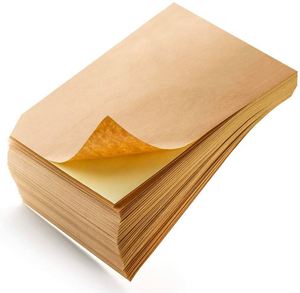 Papel Adhesivo de Vinilo Imprimible FX A4 para Impresora de Inyección de Tinta, Pegatinas Marrones Kraft, Manualidades, Papel Adhesivo Autoadhesivo - Product Image 4