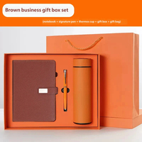 Coffret Cadeau d'Entreprise Luxe : Tumbler Rouge, Stylo et Carnet de Notes – Idées Promotionnelles pour Hommes et Femmes