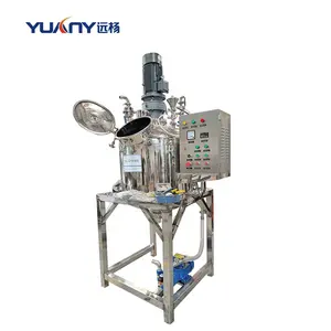 10 20 50 100 liter Vacuum Stand Emulsi Mixer Homogenizer Paste Mixing Tank