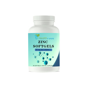 Cápsulas Blandas de Zinc en Oferta, Contienen Vitamina C con Zinc, Apoyan un Sistema Inmunológico Saludable, Mejoran la Concentración y la Memoria, Cápsulas de Gel Blando de Zinc - Product Image 1