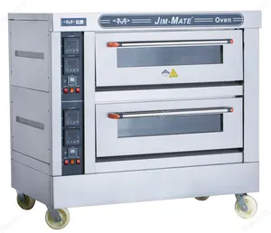 industrial JIMMATE deck baking machine bread bakery bake equip electric baking oven for sale