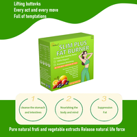 15 Days Slim Plus Brûleur de Graisse - Comprimés Minceur aux Extraits de Fruits et Légumes, Stimule le Métabolisme et Supprime l'Appétit 30