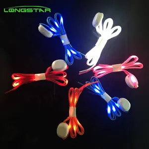 Glowing Shoe Lace Promotional Light Up Led Shoelace for Men Women Fashion Gifts