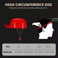 Casco Retro Gangster DS Personality Duck Tongue ABS tipo gorra de béisbol, tipo Halley, para patinete eléctrico, abierto, de media cara, con visera, para conducción