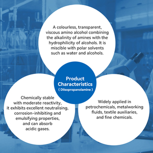Alcohol isopropílico N,N-bis(<span class=keywords><strong>2</strong></span>-hidroxipropil)amina Diisopropanolamina (DIPA) CAS 110-97-4 para productos petroquímicos y productos químicos finos - Product Image 2