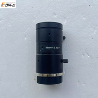 Lensa Visi Mesin HIKROBOT 8MP MVL-MF5028M-8MP FA 50mm Panjang Fokus Tetap C-Mount Apertur Manual Aluminium Resolusi Tinggi