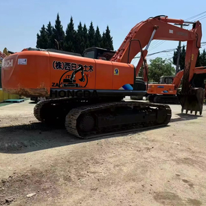 Excavadora de cadenas usada Hitachi ZX350-5G/ZX350-3G de 35 toneladas con motor Isuzu, modelo ZAXIS de servicio pesado, en venta - Product Image 1