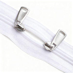 Glissières de fermeture éclair en alliage de zinc de haute qualité, personnalisées en gros, échantillon <span class=keywords><strong>gratuit</strong></span>, glissières de fermeture éclair plaquées - Product Image 4