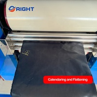 Calandre textile automatique pour le finissage des tissus, avec rembourrage et essorage, pour usage en laboratoire