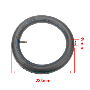 <span class=keywords><strong>12</strong></span> 1/2x2 1/4 Tubos interiores de motocicleta Reemplazo flexible Tubos interiores de bicicleta resistentes al envejecimiento con válvula Schrader - Product Image 2