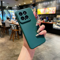 Para XiaoMi RedMi Note 14 Pro K80 10 11 11S 10s 10T 9T 8 8T 7 Pro 9A 9C 10C Poco X3Soft Solid Candy Cover Funda de silicona líquida