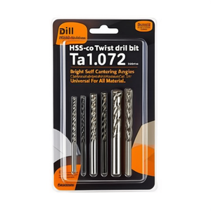 Hss-Co Twist <b>Drill</b> <b>Bit</b> Ta1072 Bright Self Centering <b>Long</b> Series Universal For All Materials - Product Image 2