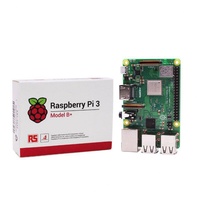 Carte de développement Raspberry Pi 3B avec WiFi, 1 Go de RAM DDR2, processeur BCM2837B0, fabriqué aux États-Unis, 100 % neuf