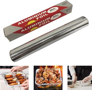 נייר אלומיניום למזון באורך 20 מטר, עובי 11 מיקרון, במחיר מפעל - Product Image 2