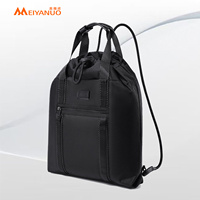 Bolsa Deportiva de Nailon Premium con Cordón, Gran Capacidad, Asa Reforzada, para Gimnasio y Actividades al Aire Libre