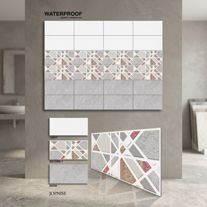 Azulejo de Porcelana Ondulado Superbrillante de 12x24 30x60cm 300x600mm, Superficie Pulida para Decoración de Paredes de Cocina, Azulejos de Cerámica, Azulejos de PVC para Pared - Product Image 4