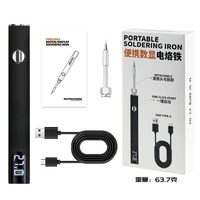 Fer à souder intelligent électrique 2026 avec écran numérique 650 mAh, préchauffage intégré et batterie rechargeable