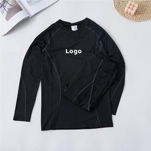 Sudaderas de cuarto de desgaste activo de alta calidad, camisetas para correr para hombre, ropa deportiva, entrenamiento, Camiseta ajustada de manga larga para gimnasio - Product Image 6
