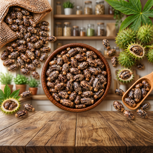 Graines de ricin indiennes de qualité supérieure pour l'exportation, fèves de ricin de qualité naturelle pour la production d'huile de ricin, traitement industriel et vente en gros - Product Image 3