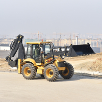New Wheel Loader Backhoe With Weichai Engine Attachments Front Backhoe Loader for Sale Original Quality Guaranteed