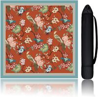 Tapis de Mahjong Européens et Américains en Silicone – Populaires, Haute Qualité, Logo Personnalisable, E-commerce Transfrontalier, Antidérapants