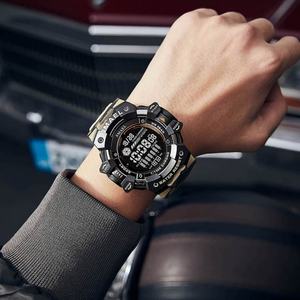 นาฬิกาขายส่ง SMAEL 8050MC นาฬิกาดิจิตอลกีฬา กันน้ำ 50 เมตร ลายพราง นาฬิกาอิเล็กทรอนิกส์สำหรับผู้ชาย - Product Image 6