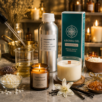 Huile de parfum de luxe pour la fabrication de bougies, collection de fragrances fines inspirées, vente en gros directe usine